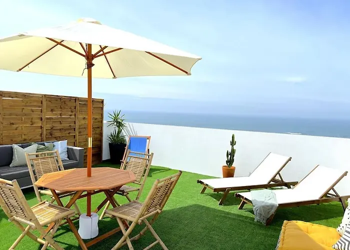 Nazare Boutique W Sea View And Private Rooftop Terace